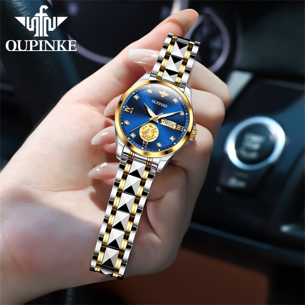 OUPINKE Women's Watches Elegan - đánh giá và giá Luxury Watch Brands Logo