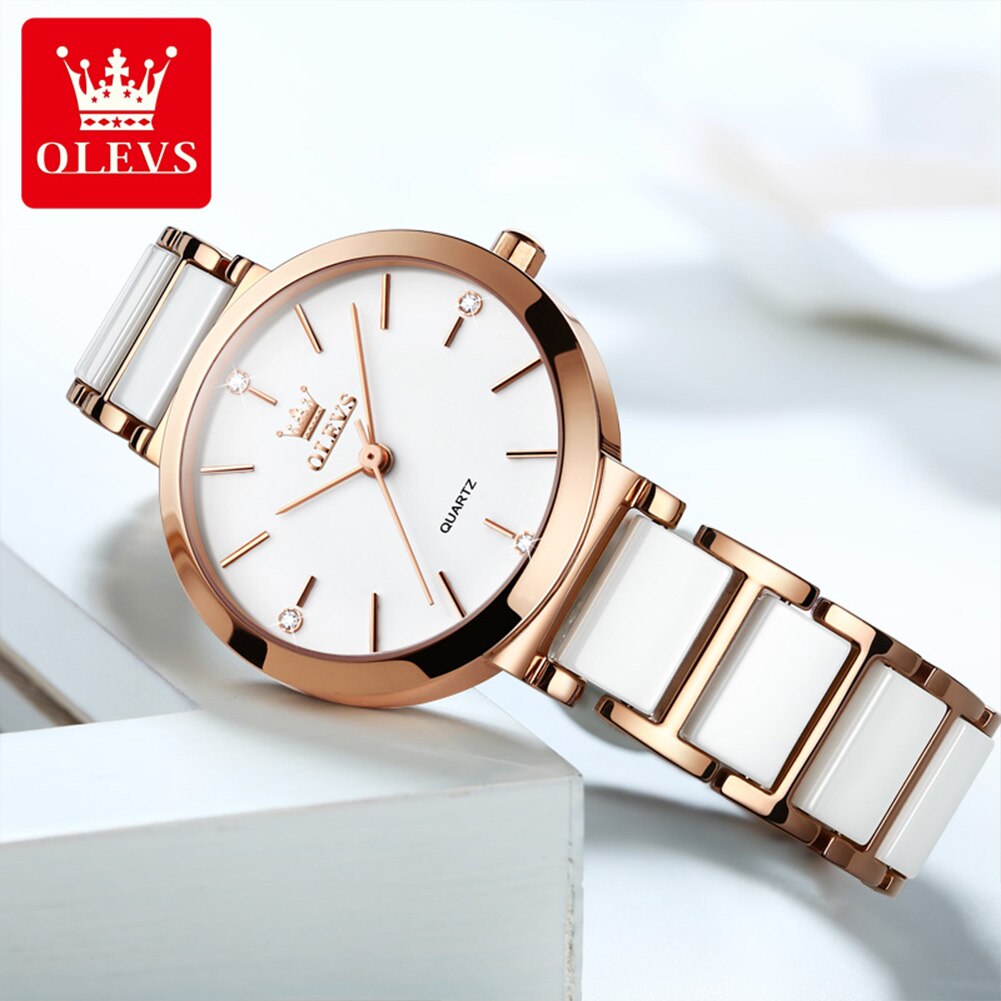 OLEVS Fashion Women Watches Re - đánh giá và giá Luxury Watch Female
