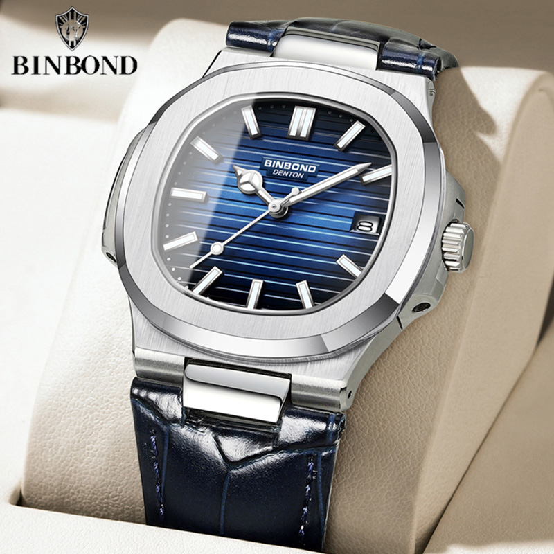 BINBOND Top Brand Hot sale Men - đánh giá và giá Luxury Watch Sale