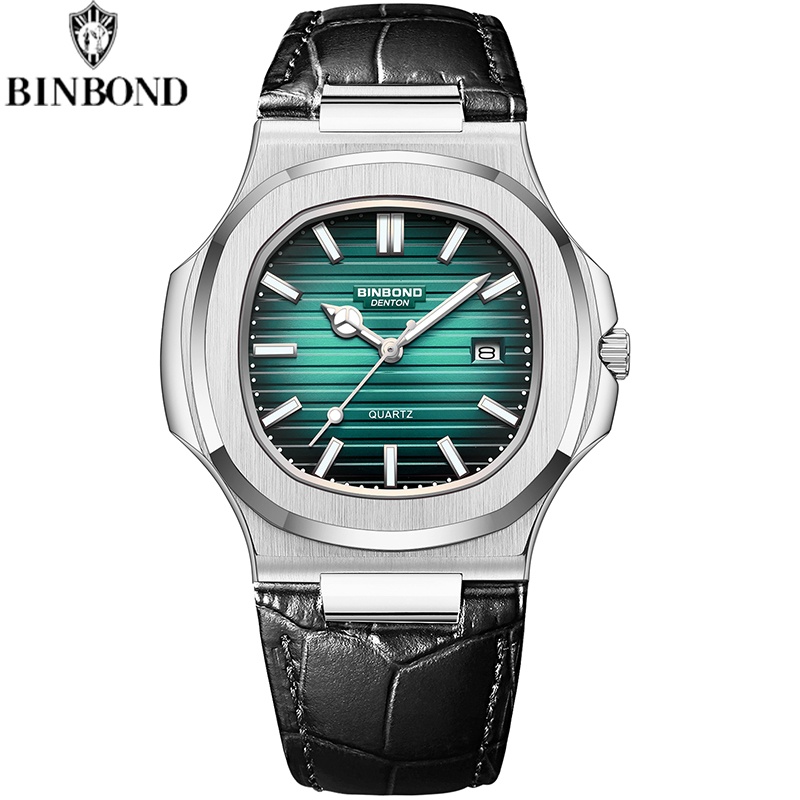 BINBOND Top Brand Hot sale Men - đánh giá và giá Luxury Watch Sale
